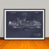 1924 Le Tourneau Scraper Patent Print - Unframed