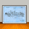 1924 Le Tourneau Scraper Patent Print - Unframed