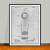 1924 Shot Glass Patent Print - Unframed