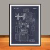 1925 Carrier Refrigerating System Patent Print - UNFRAMED