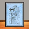 1925 Carrier Refrigerating System Patent Print - UNFRAMED