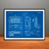 1925  Refrigeration System Horizontal Patent Print - Unframed