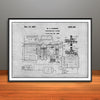 1925  Refrigeration System Horizontal Patent Print - Unframed