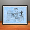 1925  Refrigeration System Horizontal Patent Print - Unframed