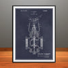 1926 Bryant Valve Patent Print - Unframed