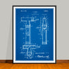 1927 Doctors Otoscope Patent Print - Unframed - Unframed