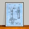 1927 Doctors Otoscope Patent Print - Unframed - Unframed
