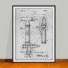 1927 Doctors Otoscope Patent Print - Unframed - Unframed