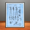 1927 Drafting Compass Patent Print - Unframed
