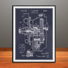 1927 Supercharger Drive Patent Print - Unframed