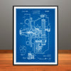 1927 Supercharger Drive Patent Print - Unframed