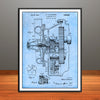 1927 Supercharger Drive Patent Print - Unframed