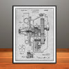1927 Supercharger Drive Patent Print - Unframed