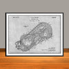 1928 Cyclone Roller Coaster Horizontal Patent Print - Unframed