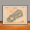 1928 Cyclone Roller Coaster Horizontal Patent Print - Unframed