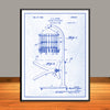1928 M.S. Joyner Permanent Waving Machine Patent Print - UNFRAMED