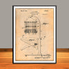 1928 M.S. Joyner Permanent Waving Machine Patent Print - UNFRAMED