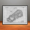 1928 Cyclone Roller Coaster Horizontal Patent Print - Unframed