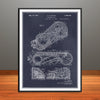 1928 Cyclone Roller Coaster Patent Print - Unframed