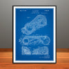 1928 Cyclone Roller Coaster Patent Print - Unframed