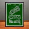 1928 Cyclone Roller Coaster Patent Print - Unframed
