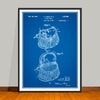 1929 Antique Fishing Creel Patent Print - UNFRAMED