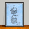 1929 Antique Fishing Creel Patent Print - UNFRAMED