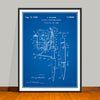 1929 Electric Tattooing Device Patent Print - UNFRAMED
