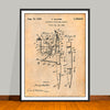 1929 Electric Tattooing Device Patent Print - UNFRAMED