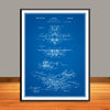 1929 Sikorsky Amphibian Aircraft Patent Print - Unframed