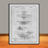 1929 Sikorsky Amphibian Aircraft Patent Print - Unframed