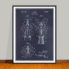 1929 Cork Extractor Patent Print - Unframed