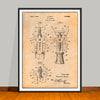 1929 Cork Extractor Patent Print - Unframed