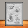 1930 Bryant Heater Control Device Patent Print - UNFRAMED