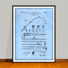 1930 Fishing Rod Patent Print - Unframed