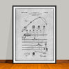 1930 Fishing Rod Patent Print - Unframed