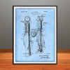 1930 Antique Gas Pump Patent Print - Unframed