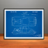 1931 Auburn Cabriolet Patent Print - Unframed