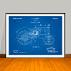 1931 John Deere Tractor Patent Print - Unframed
