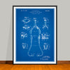 1932 Baird Stethoscope Patent Print - UNFRAMED