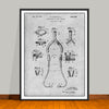 1932 Baird Stethoscope Patent Print - UNFRAMED