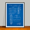 1932 Cyclotron Atom Splitter Particle Accelerator Patent Print - UNFRAMED