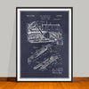 1932 Earth Moving Bulldozer Patent Print - UNFRAMED