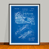 1932 Earth Moving Bulldozer Patent Print - UNFRAMED