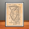 1932 Combination Drafting Instrument Patent Print - Unframed