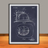 1932 Helmet Patent Print - Unframed