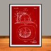 1932 Helmet Patent Print - Unframed