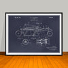 1932 Le Tourneau Scraper Patent Print - Unframed