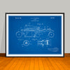 1932 Le Tourneau Scraper Patent Print - Unframed