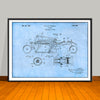 1932 Le Tourneau Scraper Patent Print - Unframed